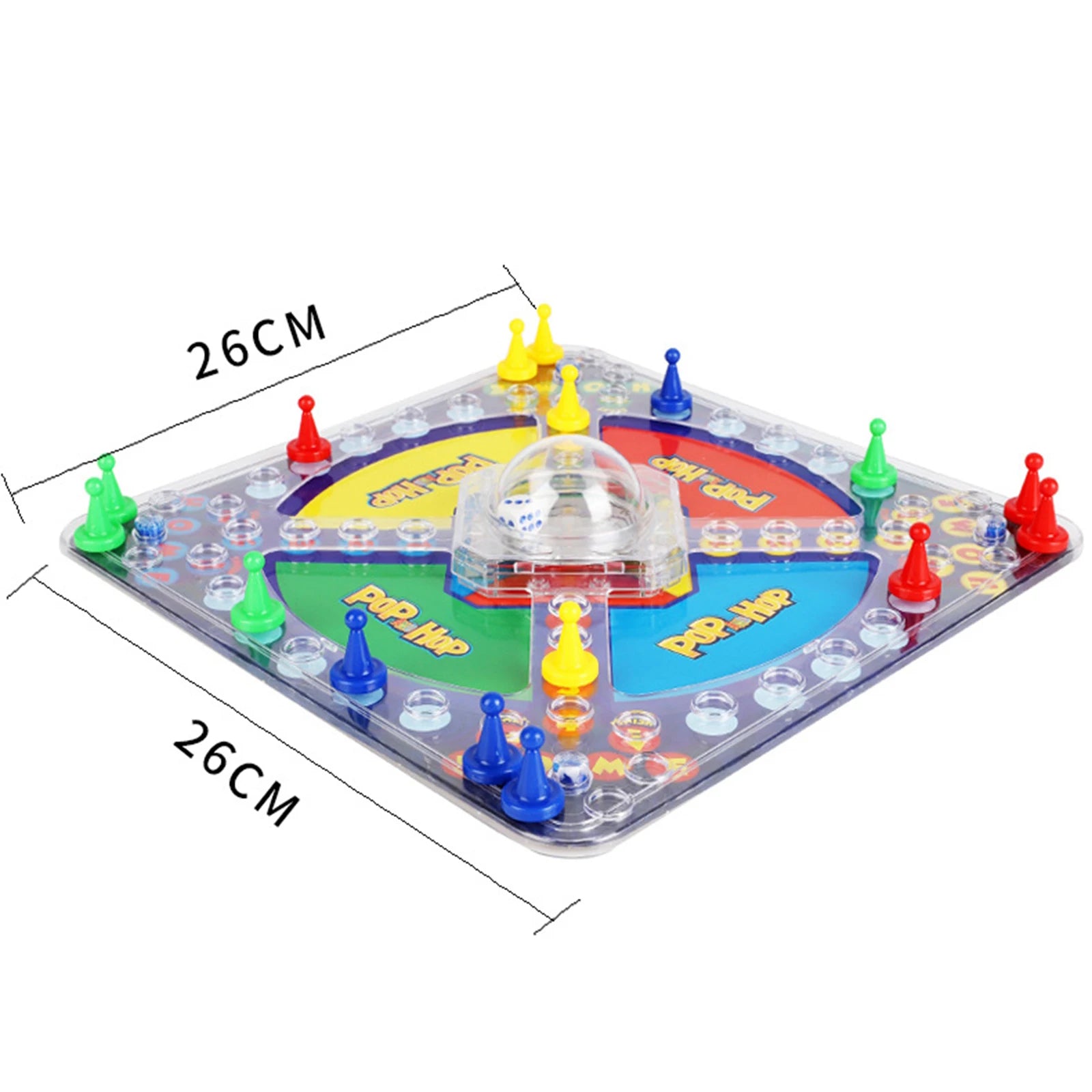 Board Games Ludo Set Party Game Parent Child Strategy Interaction with Foldable Board for Funny Family Table Game Social Games