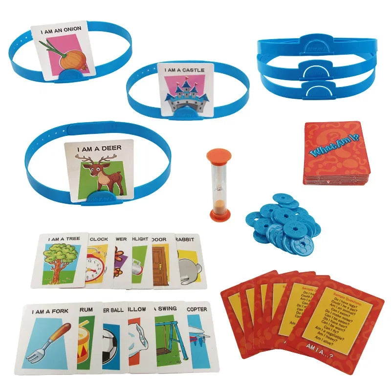 Kid Picture Guessing Board Game Who Is It Game For Kids Children Board Parent-Child Interactive Games For The Family Party games