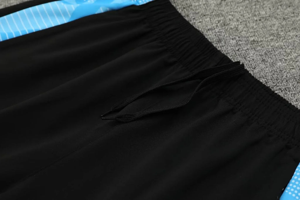 Adult Football Match Training Uniform Set Half Zip Long Sleeve L-4XL Sizes Argentina Style Sportswear Team Kit Customizable