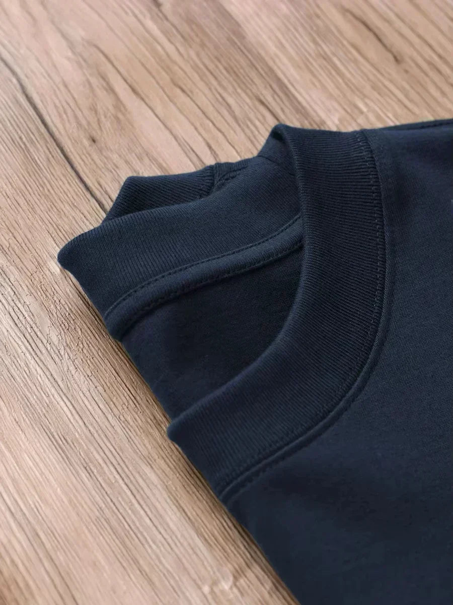 Men's Classic Retro Digital Letter Printed Cotton Football Shirt Neymar Junior Football Adult Breathable Round Neck Short Sleeve