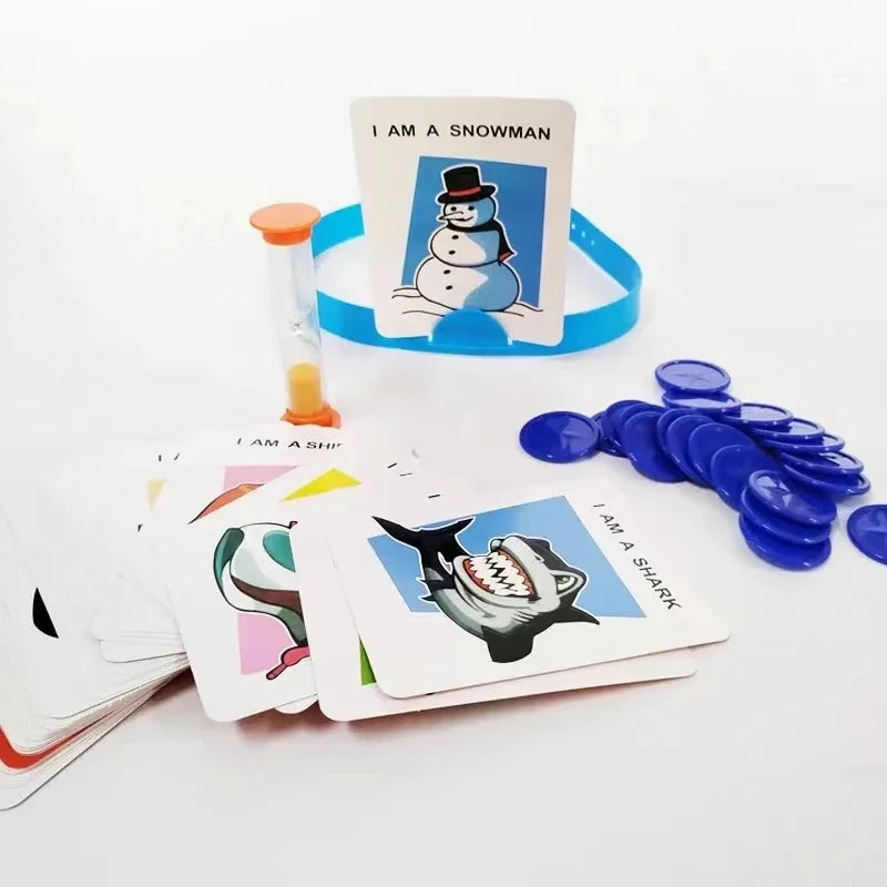 Kid Picture Guessing Board Game Who Is It Game For Kids Children Board Parent-Child Interactive Games For The Family Party games