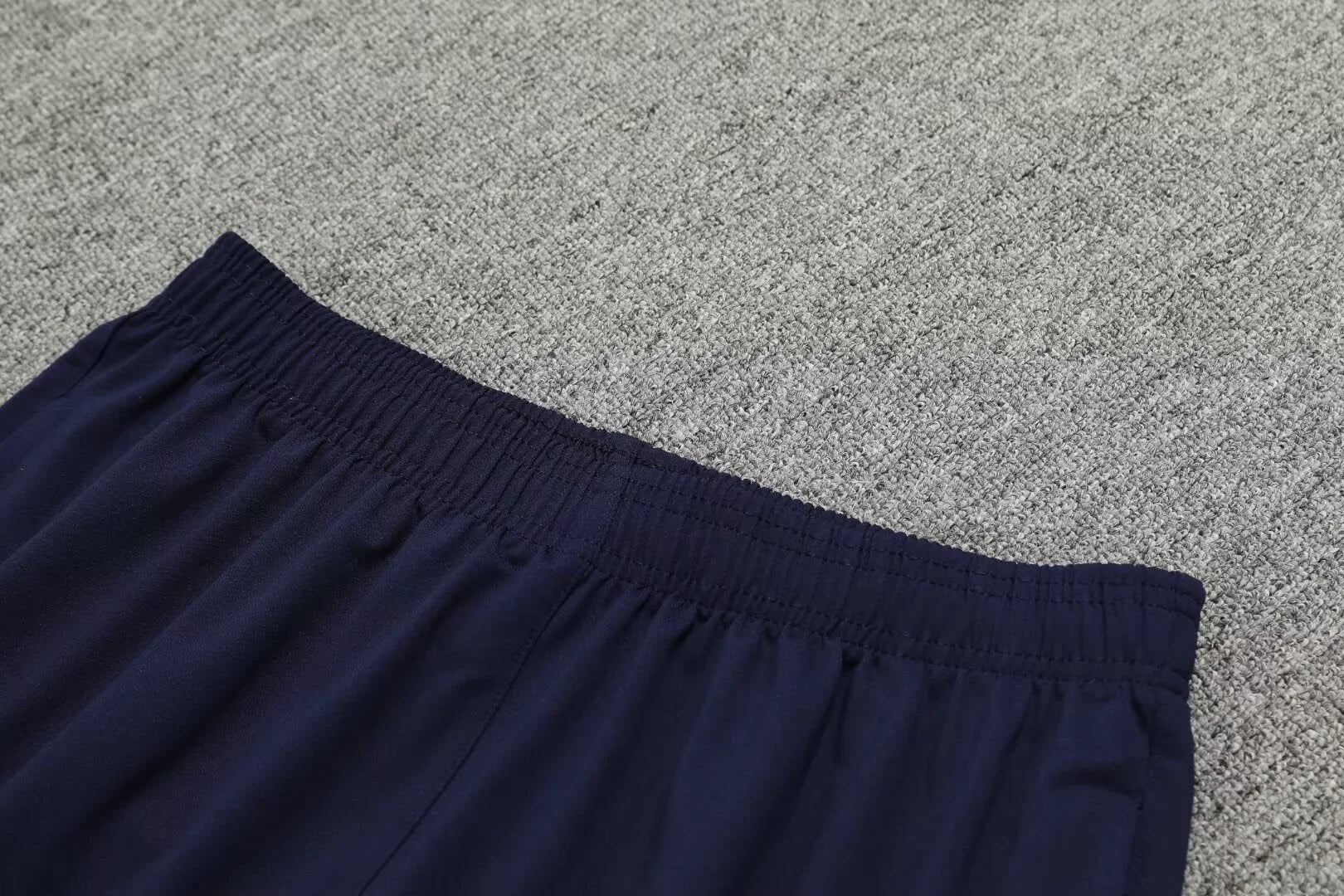 Adult Football Match Training Uniform Set Half Zip Long Sleeve L-4XL Size Sports Wear Competition Outfit French Design