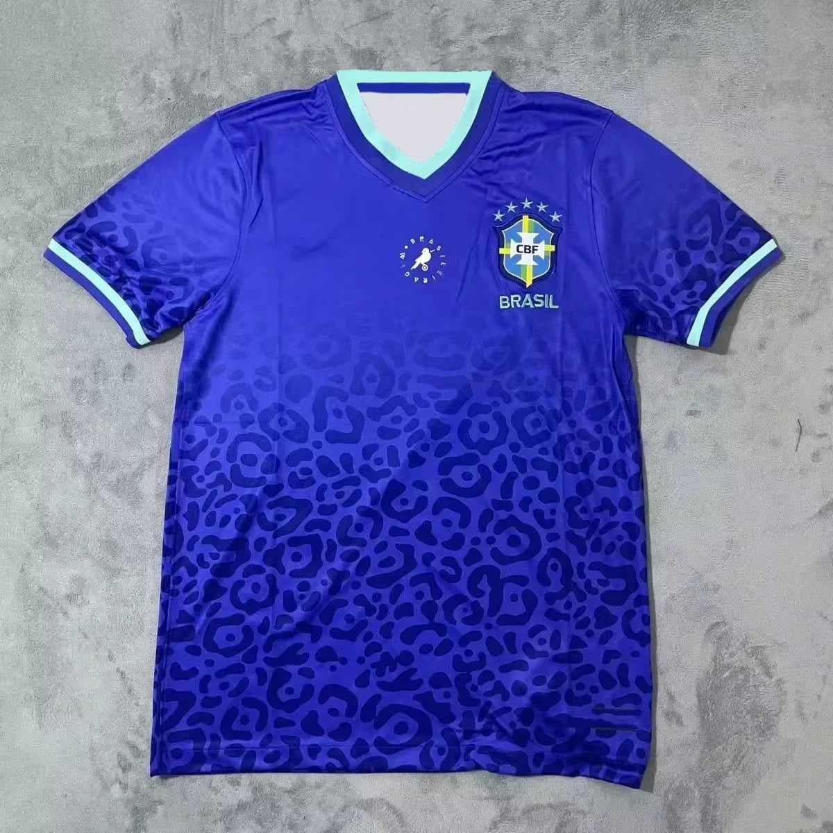 New Hot-selling Brazilian Football Jersey Men's Shirts Leisure Thai Jersey Short Sleeve Quick-Dry Training Sports Unisex Top