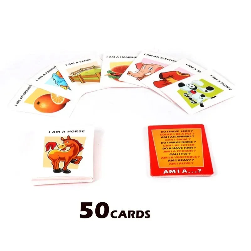 Kid Picture Guessing Board Game Who Is It Game For Kids Children Board Parent-Child Interactive Games For The Family Party games