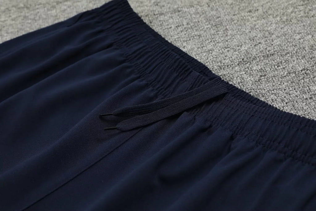 Adult Football Competition Training Uniform Set Half Zip Long Sleeve L-4XL Size Sports Wear Team Customization Kit