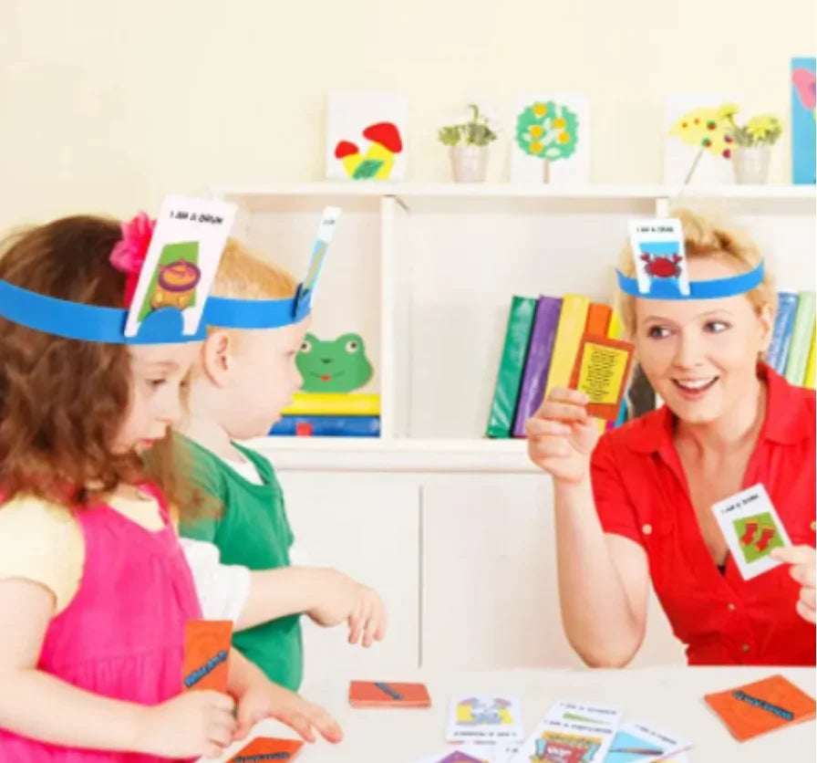 Kid Picture Guessing Board Game Who Is It Game For Kids Children Board Parent-Child Interactive Games For The Family Party games