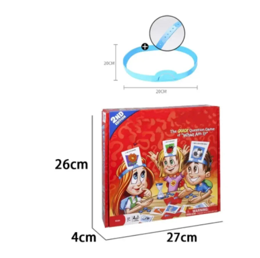 Kid Picture Guessing Board Game Who Is It Game For Kids Children Board Parent-Child Interactive Games For The Family Party games